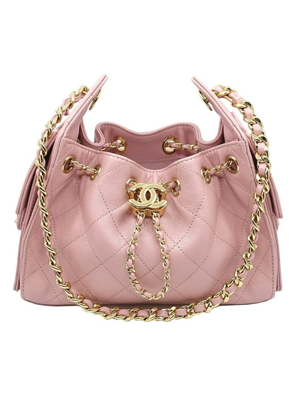 Chanel Bag 25 Mini Pre Collection Grained Calfskin Random PK GD
